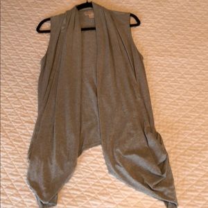 MICHAEL Michael Kors Grey cardigan vest. Size M.